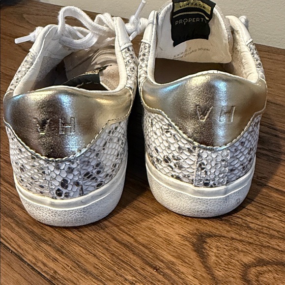 Vintage Havana Sneakers Womens Kate White Snake shoes Size 8.5 - Picture 9 of 12